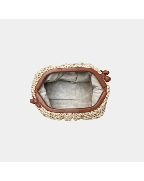 Sac bandouliere souple Uniq en cuir baby goa - 23 x 18 cm