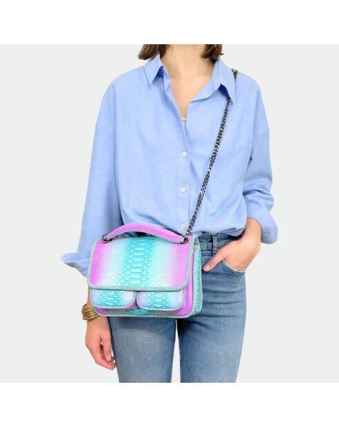 Sac bandouliere Theresa en cuir ipanema - 23,5 x 17 cm