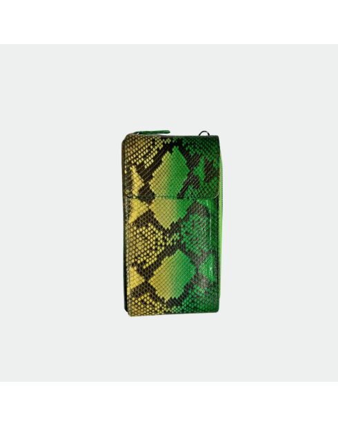 Funda de piel Meghan Brazil - 17,5 x 10 cm