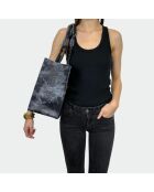 Sac bandouliere Giorgio en cuir after dark - 30,5 x 40 cm