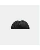 Funda Baby Perforate de piel suave negra - 23 x 18 cm