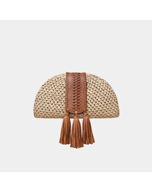 Sac bandouliere souple Uniq en cuir big goa - 31 x 20 cm