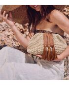 Sac bandouliere souple Uniq en cuir big goa - 31 x 20 cm