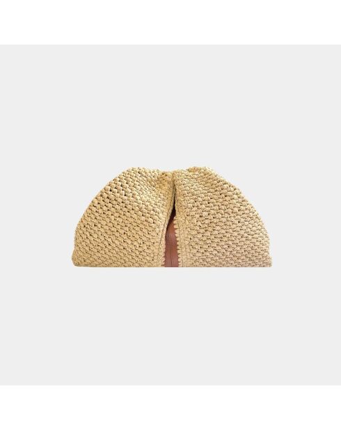Sac bandouliere souple Uniq en cuir big santorin - 31 x 20 cm