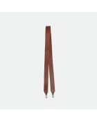 Bolso de hombro suave Uniq en piel grande de rafia camarga - 31 x 20 cm