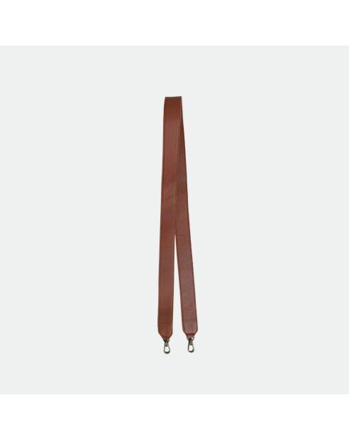 Sac bandouliere souple Uniq en cuir big camargue raphia - 31 x 20 cm