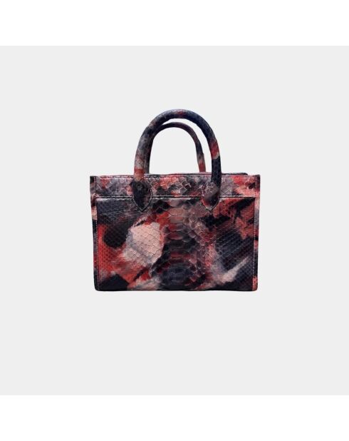 Sac bandouliere Ana en cuir red lava - 31 x 13,5 cm