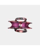 Sac bandouliere Ana en cuir red lava - 31 x 13,5 cm