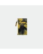 Tarjetero de piel de abeja Sylvano - 8 x 14 cm