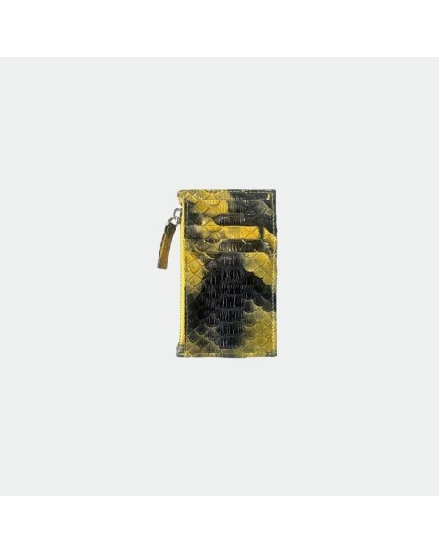 Tarjetero de piel de abeja Sylvano - 8 x 14 cm