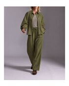 Pantalon Thea green
