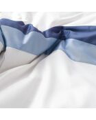Blaues Bettdeckenset Soraya aus Baumwolle