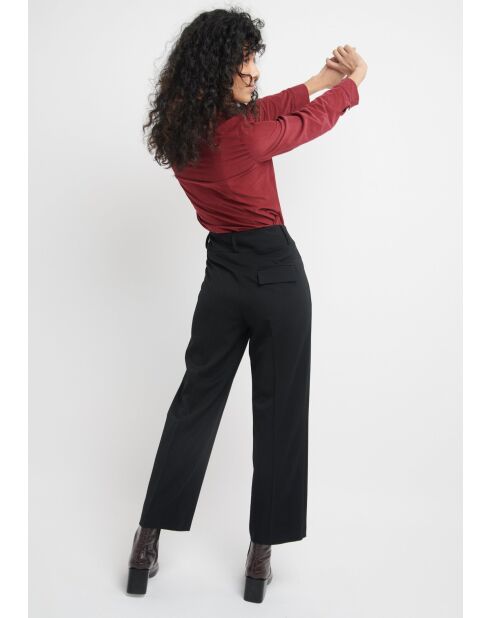 Schwarze Hose Plarg Uni