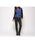 Panta Chine grau melierte Hose