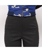 Panta Chine grau melierte Hose