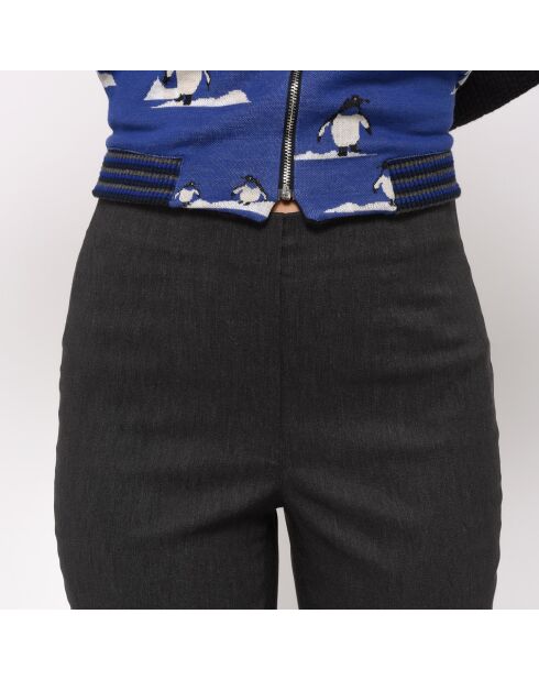 Panta Chine grau melierte Hose