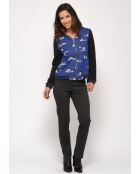Grijze gemêleerde broek van Panta Uni