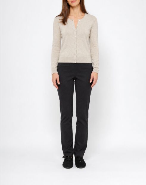 Panta Arte schwarze Hose