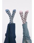 Choce Twig blaue Socken