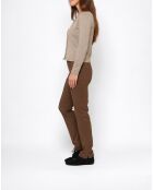 Panta Uni braune Hose