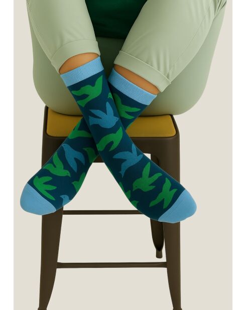 Choce Envol blaue Socken