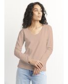 Tecov Uni rosafarbenes T-Shirt