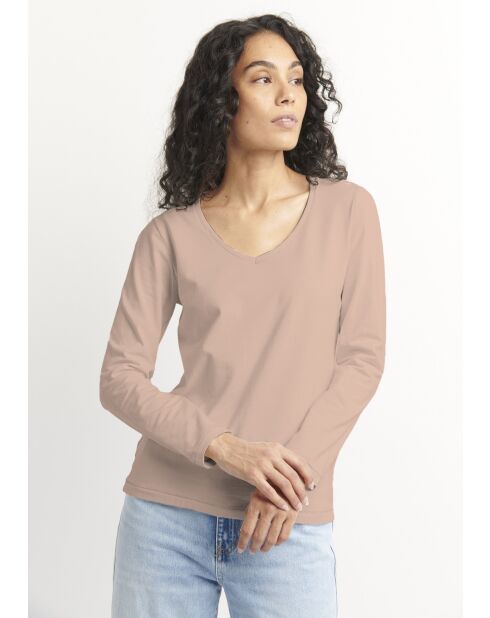 Camiseta rosa Tecov Uni