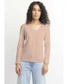 Tecov Uni rosafarbenes T-Shirt