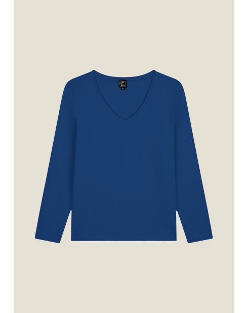 Tecov Uni blaues T-Shirt
