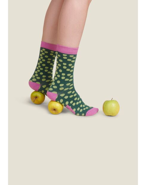 Choce Gommette grüne Socken