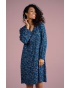Reglisse Leo blauwe jurk