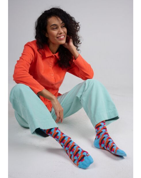 Choce Battle orange Socken