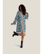 Vestido multicolor Rock Flowerpower