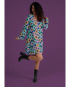 Vestido multicolor Rock Flowerpower