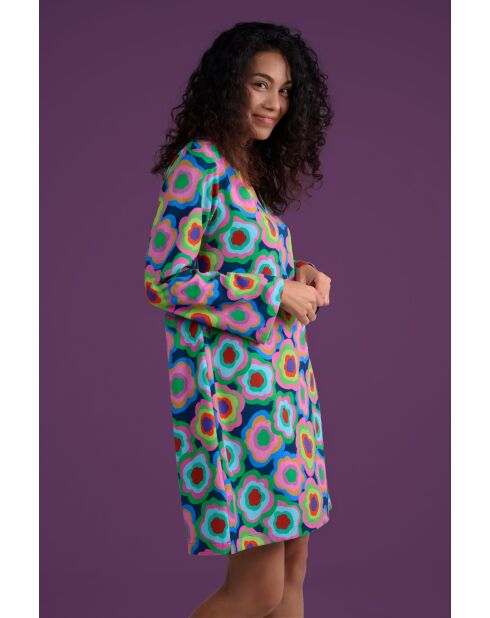 Vestido multicolor Rock Flowerpower