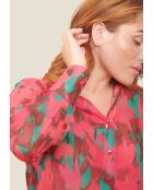 Chemisier Centiane Erables rose