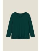 T-shirt Terani Uni verde scuro