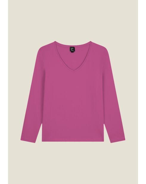 Camiseta Tecov Uni frambuesa