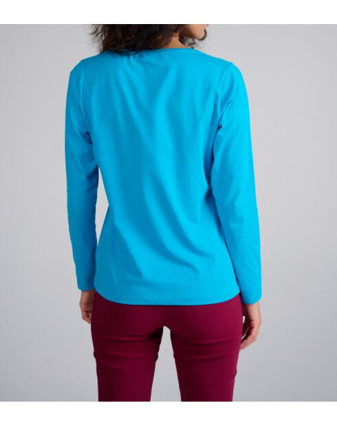 Camiseta Tecom Uni turquesa