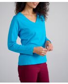 Camiseta Tecom Uni turquesa