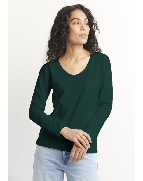 T-shirt Tecov Uni vert