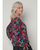 Tania Fluorescerende roze blouse