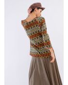 Blusa multicolor Tanpi cat