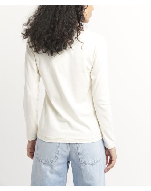 T-shirt Tecov Uni écru