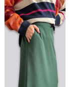 Jupe Jami Uni verte
