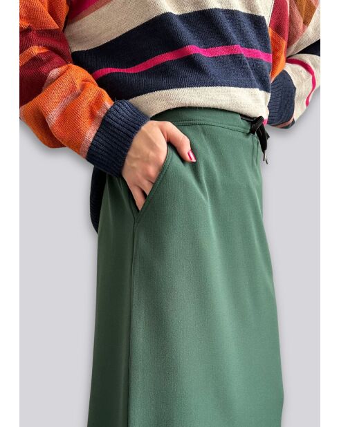 Jupe Jami Uni verte