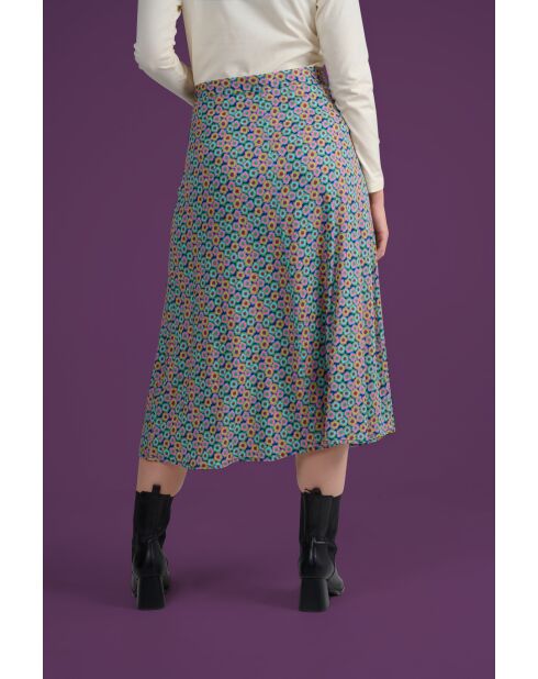 Jinol Flowerpower veelkleurige rok