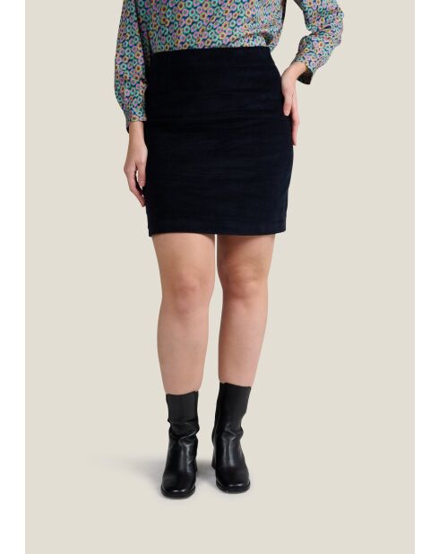 Jesfu Uni marineblauer Rock