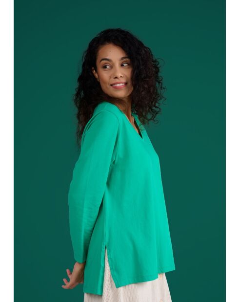 Camiseta Terane Uni verde