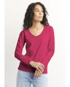 Camiseta Tecov Uni fucsia